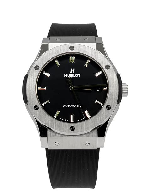 hublot classic fusion titanium ref.511.nx.1171.lr|Classic Fusion Titanium on Rubber 45 mm .